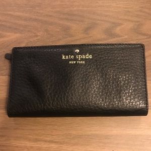 Kate Spade Black Wallet